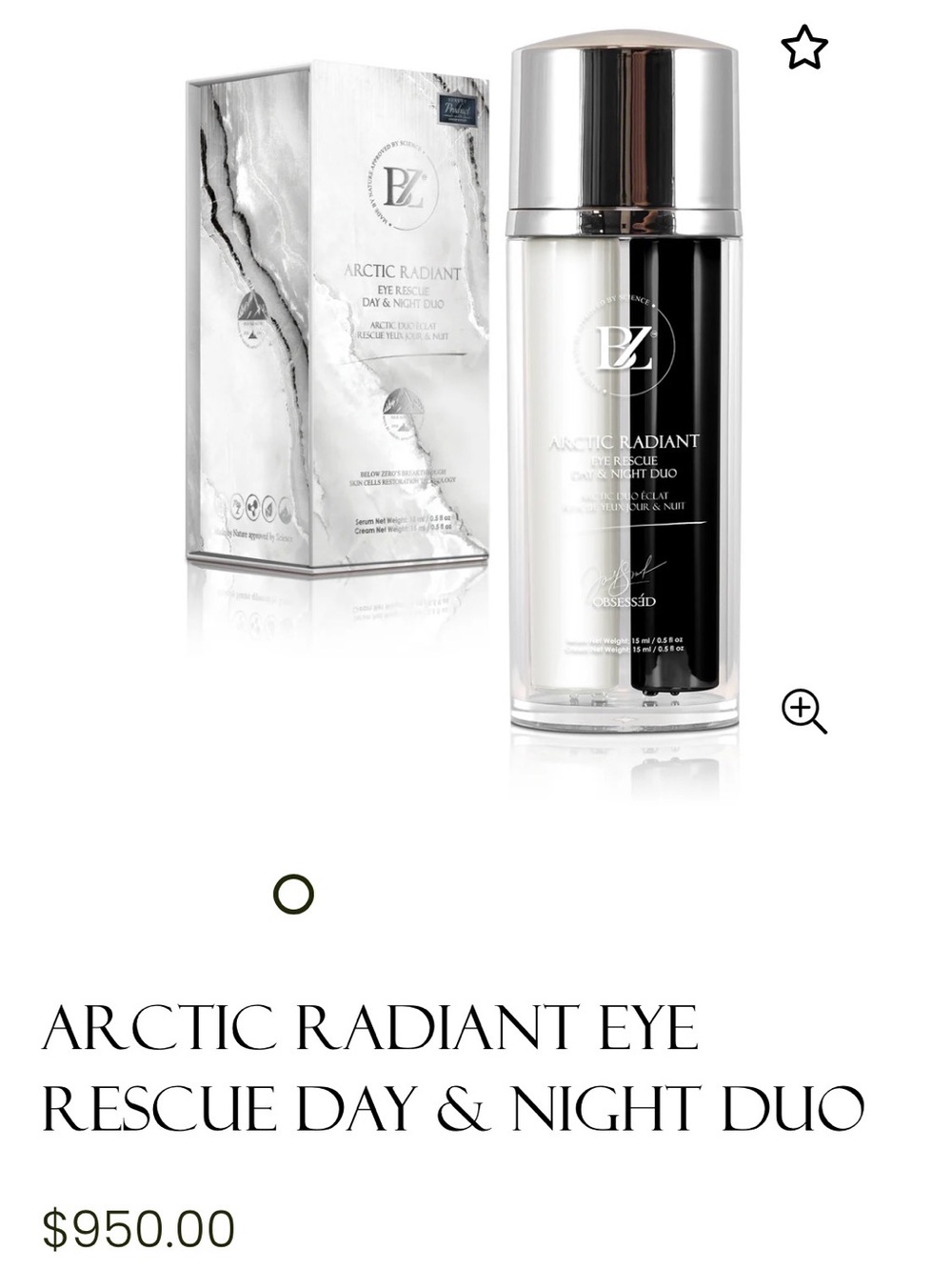 Eye Rescue Day & Night Duo — Black & White
